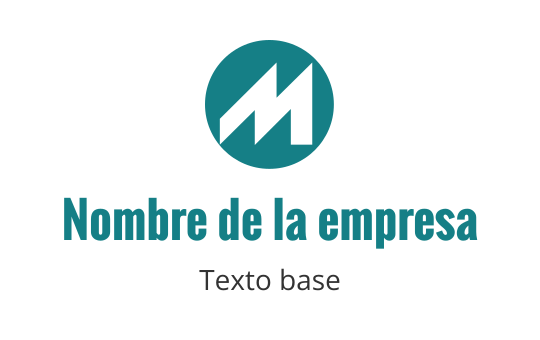 M logo