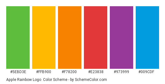 Colores de diseño clásico de pple