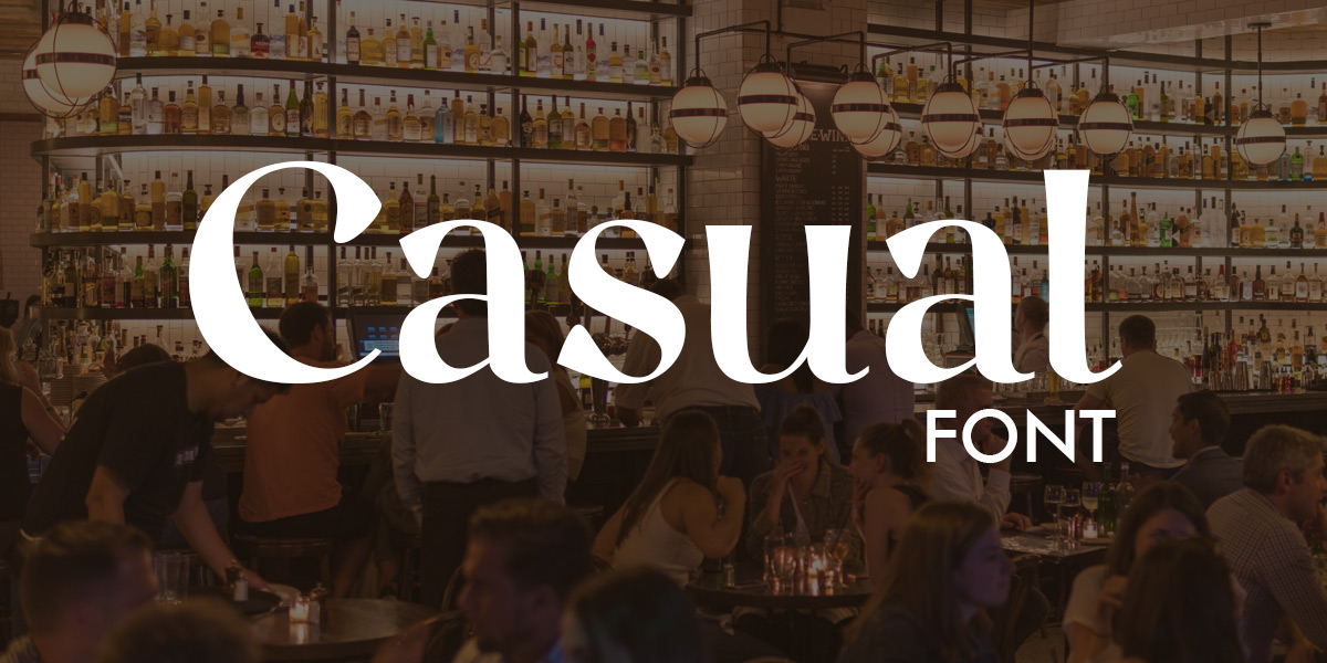 Fuente Casual Logogenie Fuente Casual Logogenie