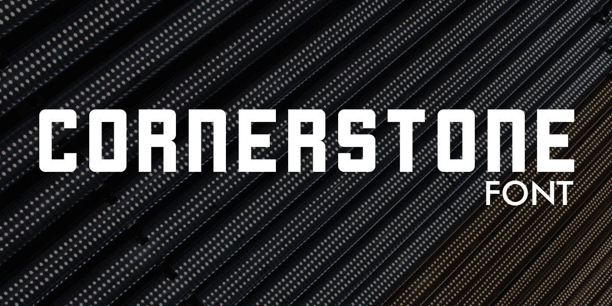 Fuente Cornerstone Logogenie Fuente Cornerstone Logogenie