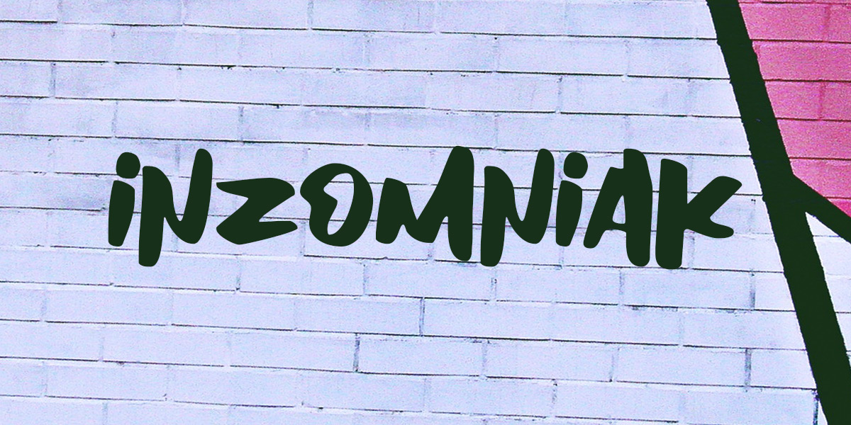 Fuente Inzomniac Logogenie Fuente Inzomniac Logogenie