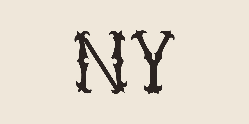 Logo de letra de los New York Yankees