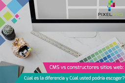 CMS vs constructores de sitios web