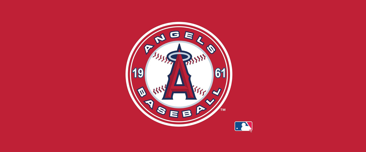 Logotipo de los ángeles del béisbol