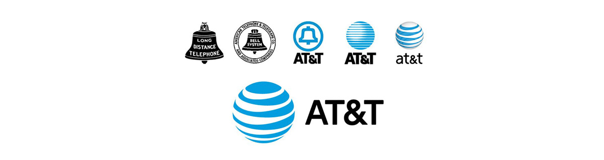 Evolución del logotipo de AT&T