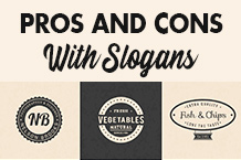 Los Pros y Contras de Usar un Eslogan en tu Logotipo