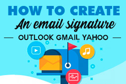 Cómo crear una firma de correo electrónico con tu logo en Outlook, Gmail, Yahoo 