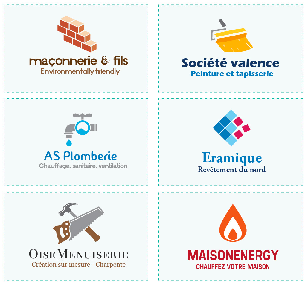 Creación de logotipos de edificios