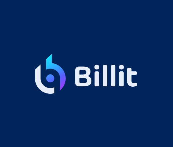 Logotipo moderno con letra B degradada
