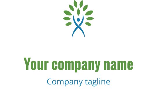 Diseño de logo moderno en teal y verde con forma de escudo