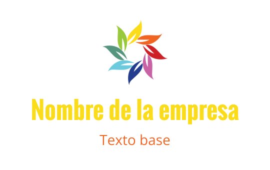 Diseño de logo de hojas coloridas dispuestas en un patrón circular