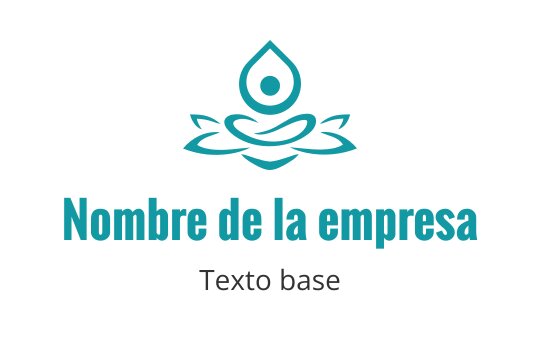 Diseño de logo elegante con una gota de agua sobre una flor de loto