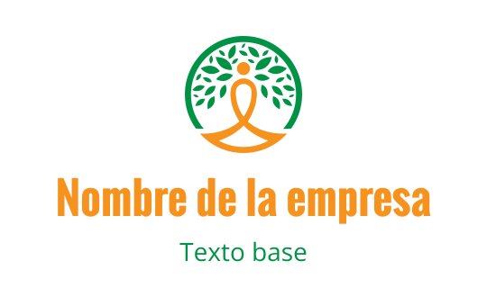 Diseño de logo moderno con un árbol y una persona en armonía