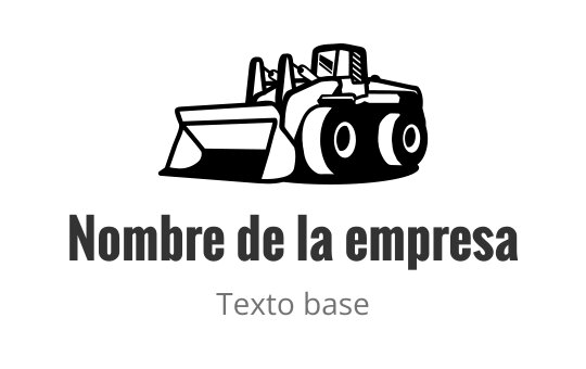 Diseño de logo audaz con tipografía moderna y elementos de texto personalizables