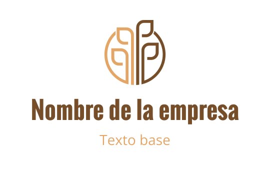 Diseño de logo elegante con un árbol estilizado y hojas redondeadas