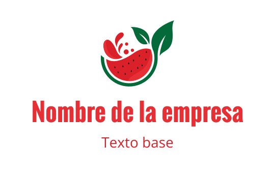 Diseño de logo colorido de fresa con hojas verdes y acentos juguetones