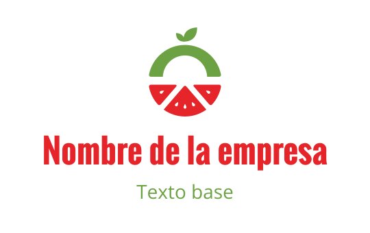 Diseño de logo de sandía juguetona con hoja verde y segmentos rojos