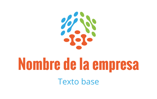 Diseño de logo de bombilla creativa con un patrón de red en naranja