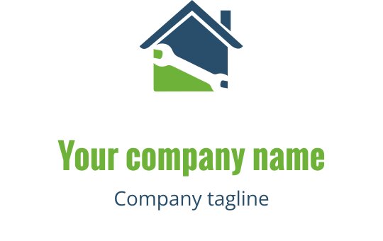 Diseño de logo moderno en teal y lima con engranajes entrelazados
