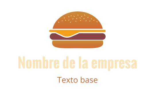 Diseño de logo de hamburguesa juguetona con pan dorado y queso derretido