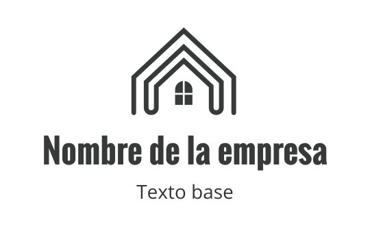 Diseño de logo de casa moderna con techo y ventana estilizados