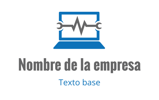 Ordenador portátil logo