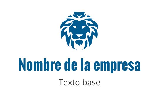 Diseño de logo de cabeza de león audaz en azul con una expresión fuerte