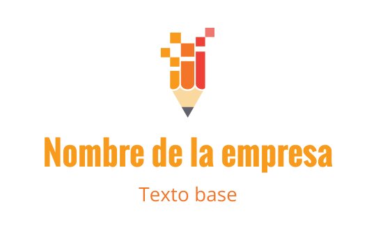 Diseño de logo creativo con un lápiz y elementos de píxeles coloridos