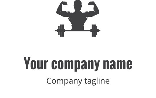 Deportes, estado físico, entrenamiento logo