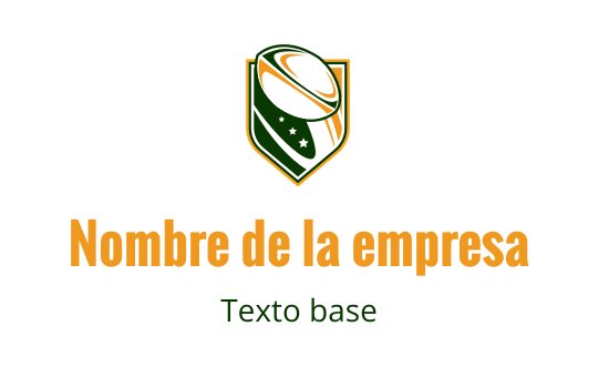 Diseño de logo de escudo audaz con hojas verdes y acentos naranjas
