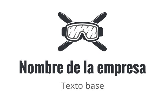 Diseño de logo audaz con gafas de protección y herramientas cruzadas