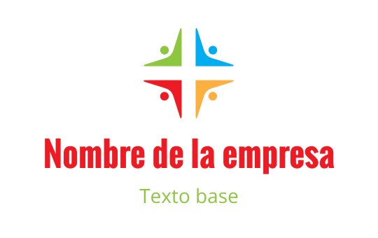 Diseño de logo colorido con una estrella y cuatro figuras humanas