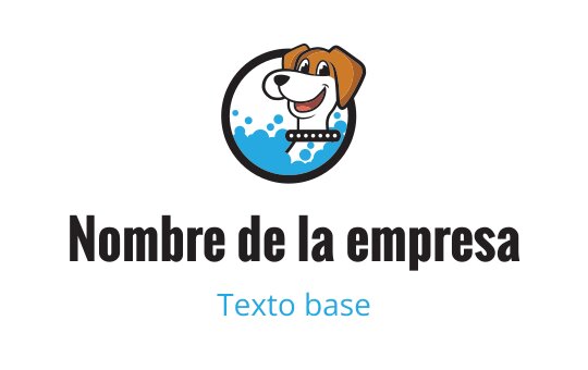 Dog-grooming logo