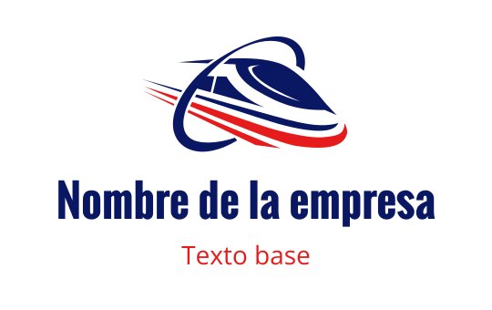 Diseño de logo dinámico con una elegante silueta de barco azul y rojo