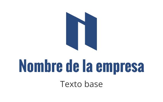 Diseño de logo moderno en azul con una letra "N" estilizada