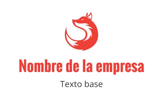Diseño de logo de zorro rojo audaz con cola fluida y líneas elegantes