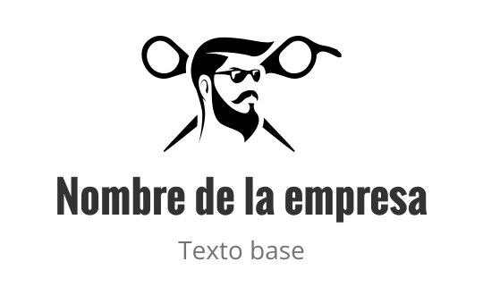 Diseño de logo audaz con texto estilizado y tipografía moderna