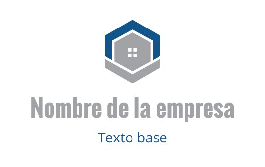Seguros, bienes raíces logo