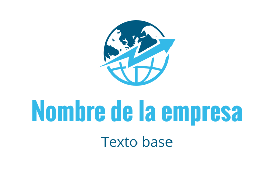 Diseño de logo abstracto colorido con formas superpuestas en verde, naranja y azul