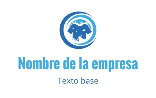 Diseño de logo moderno en azul con un elefante estilizado dentro de una forma circular